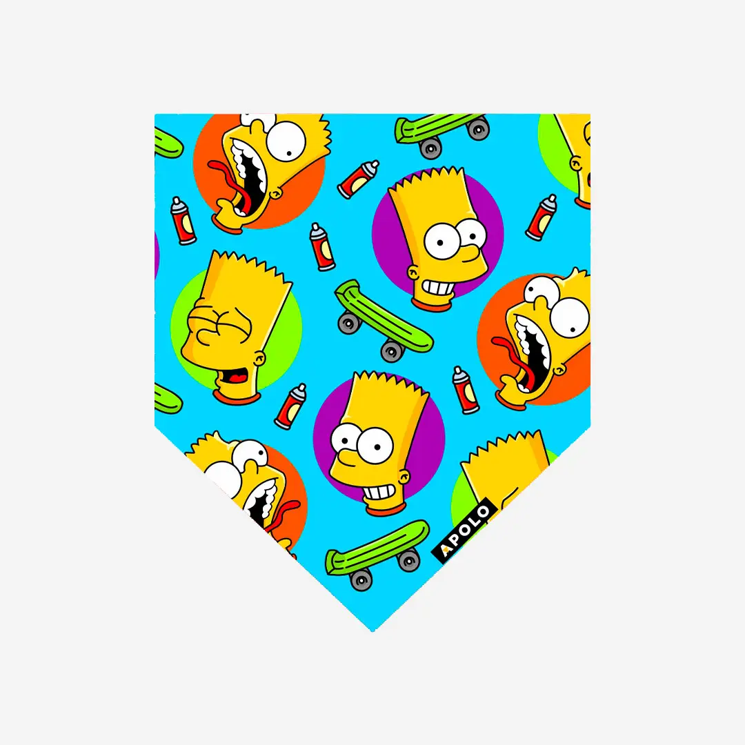 Pañoleta para mascotas Bart Simpson - Pañoletas Apolo